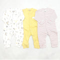 Pack of 3 Bluefly Sleep Suits - Yellow