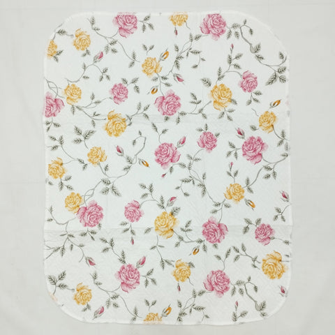 Diaper Changing Sheet - Leaves & Flowers