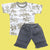 Super Kid - T-Shirt & Denim Shorts - Beach Tree