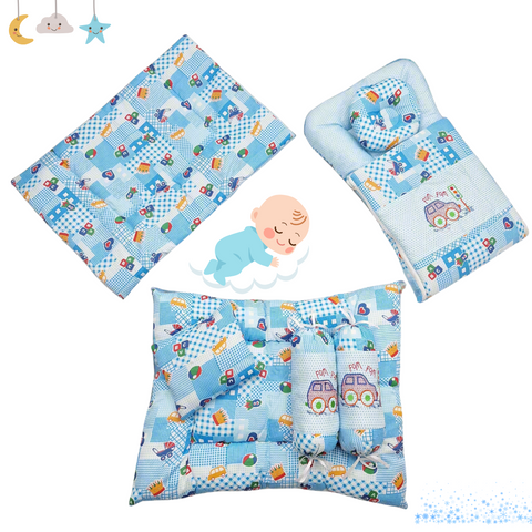 7 Pieces Bedding Set - Characters