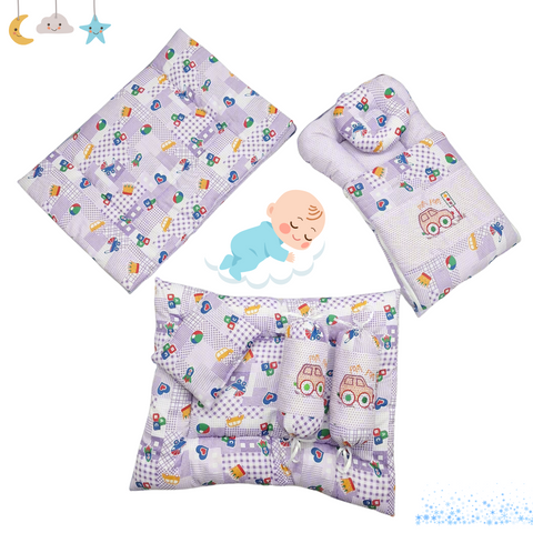 7 Pieces Bedding Set - Characters
