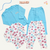 TBS - Pack of 2 - Night Suits - Blue & Donuts