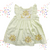 Pink Rose - Frock - Yellow