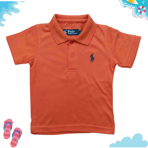 RL - Polo - T-Shirt - Orange