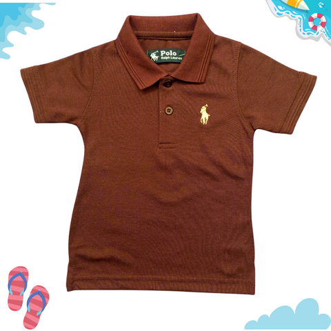 RL - Polo - T-Shirt - Maroon