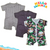 TBS - Pack of 3 Short Leg Rompers - Camouflage