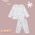 BRL - Night Suit - White - Flowers
