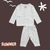 BRL - Night Suit - White - Stars