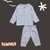 BRL - Night Suit - Blue - Polka