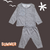 BRL - Night Suit - Grey - Stars