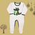 TBS - Fleece Romper - Skin - Crocodile