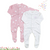 TBS - Pack of 2 Sleep Suits - Pink - Stars & Cuddles