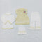 4 Pieces Wool Frock Trouser Set - Flower
