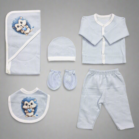 Fleece - 6 Pieces - 3D Character - Starter Set - Purple - Sonic