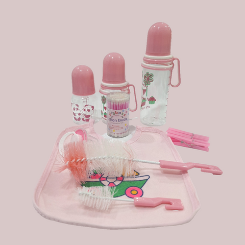Flower Baby - 10 Pieces Feeder Gift Set