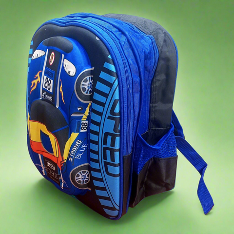 School Bag - Cars - 12 - Inches