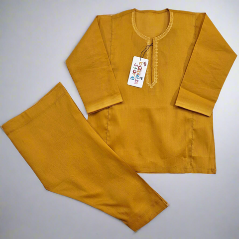 TBS - Kurta Shalwar - Vol 25 - Mustard
