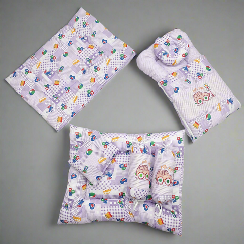 7 Pieces Bedding Set - Characters