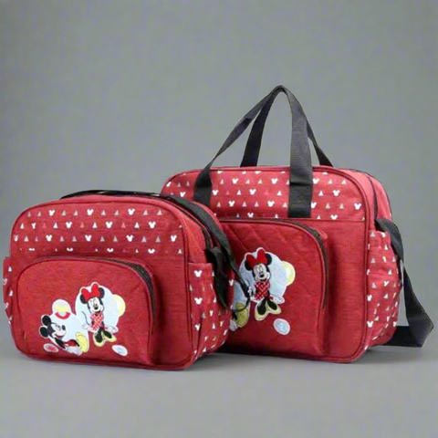 3 Pieces Mickey & Minnie Bag Set