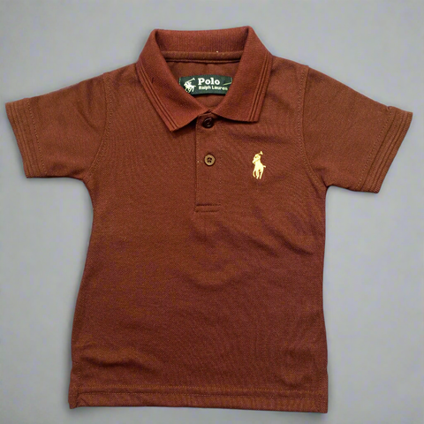 RL - Polo - T-Shirt - Maroon