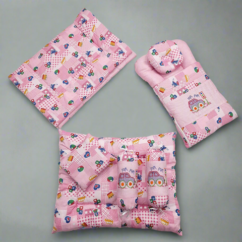 7 Pieces Bedding Set - Characters