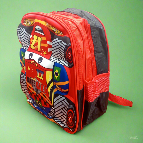 School Bag - Cars - 12 - Inches