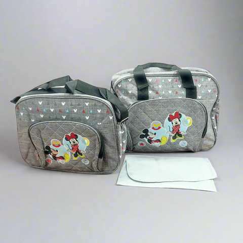 3 Pieces Mickey & Minnie Bag Set
