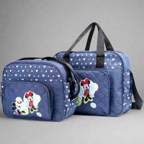 3 Pieces Mickey & Minnie Bag Set