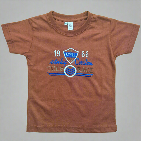 Kid-Doz - Style - T-Shirt - Rust