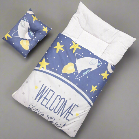 Carry Nest - Blue - Welcome Little One