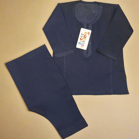 TBS - Kurta Shalwar - Vol 25 - Navy Blue
