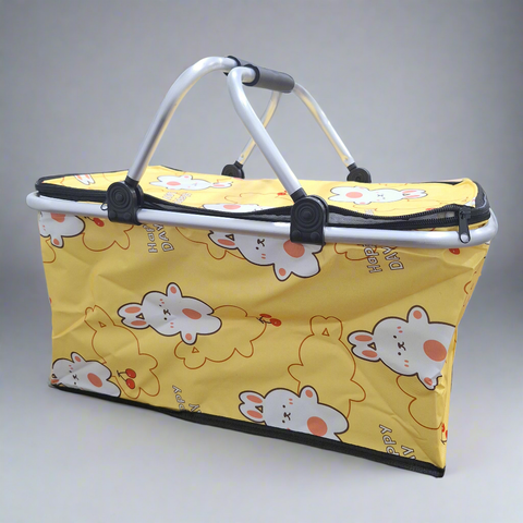Picnic Basket - Yellow - Rabbit