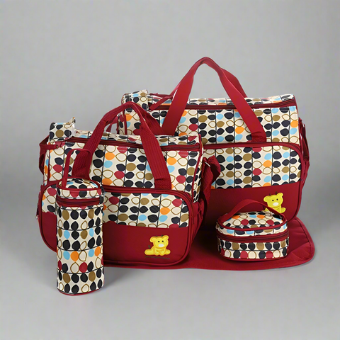 5 Pieces Shapes Bag Set