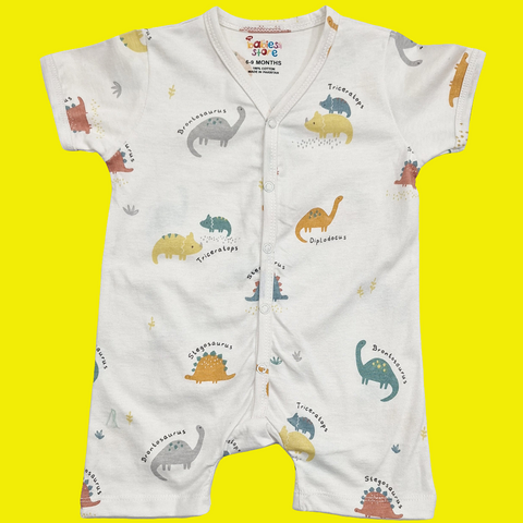 TBS_BRL - Pack of 3 - Short Leg Rompers - Jungle Fun