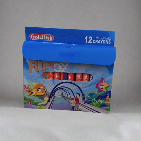 Goldfish - Pack of 12 - Wax Crayons - Large