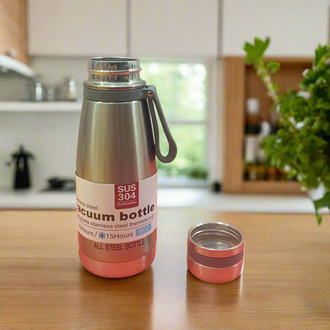 SUS - Stainless Steel Vacuum Bottle - 600 ML