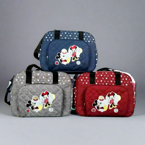 3 Pieces Mickey & Minnie Bag Set