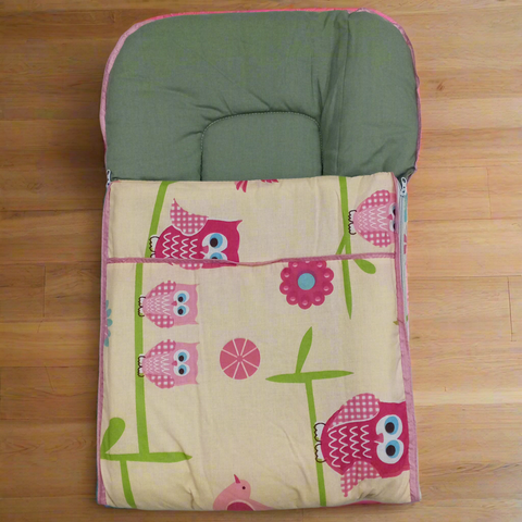 Sugar Baby - Carry Nest - Green - Owls
