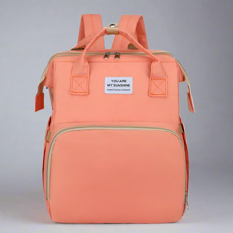 2 in 1 Bed & Bag - Peach