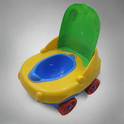Mama Love - Car Training Seat - Green & Yellow