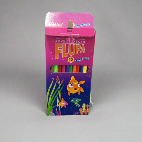 Goldfish  - Color Pencils - Pink