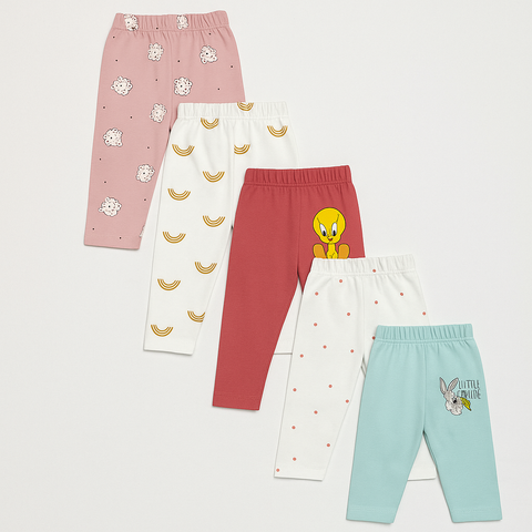 TBS_BRL - Pack of 5 Trousers - Picnic Days
