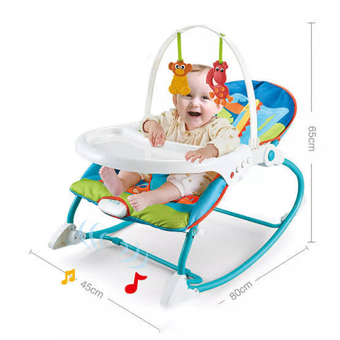 2 In 1 - Infant To Toddler - Rocker With Dining Chair