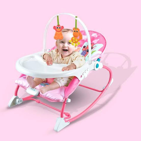 2 In 1 - Infant To Toddler - Rocker With Dining Chair