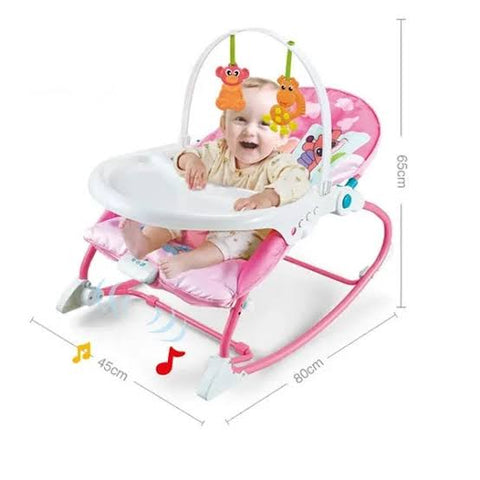 2 In 1 - Infant To Toddler - Rocker With Dining Chair