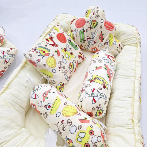 Velvet - 7 Pieces - Snuggle Bed - Yellow - Fun Game - 25