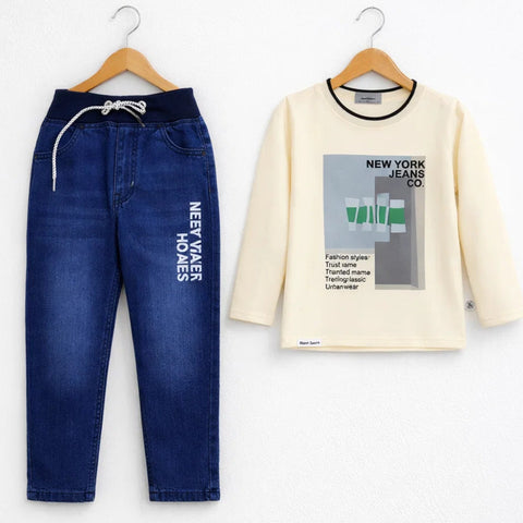KW - 2 Pieces - Suit Set - Off White - NYJ