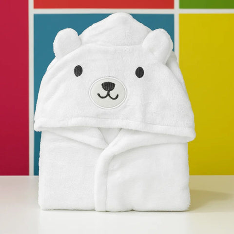 Kolaco - Hoodie Blanket - White Bear