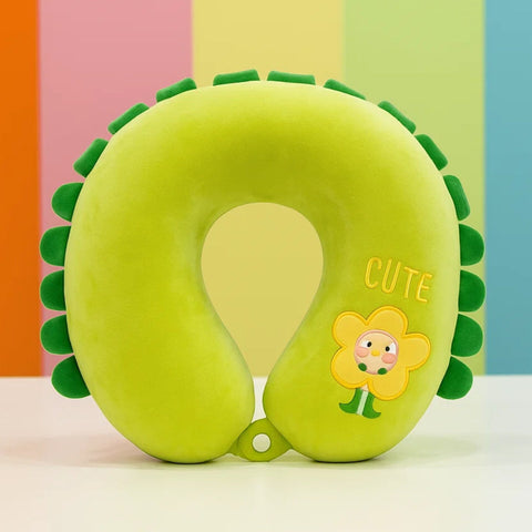 Plush - Neck Pillow - Green - Cute