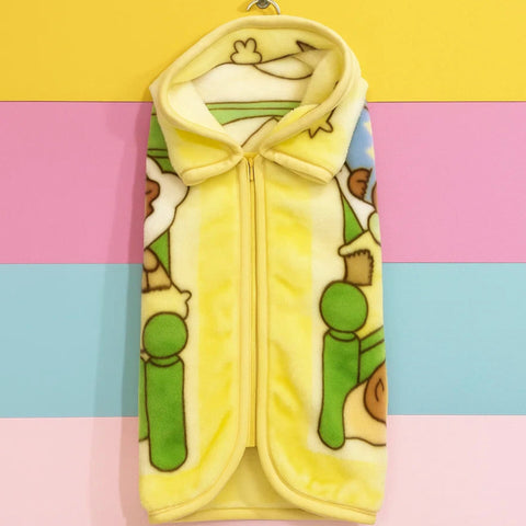 Junio Kids Single Ply - Zip Blanket - Yellow - Triple Bear - 25